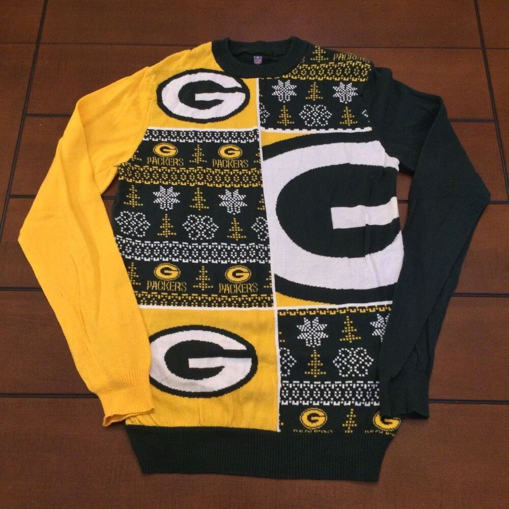 Nfl Green Bay ugly Christmas sweater small